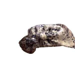 Chico's Silk Snakeskin Print Scarf Cuff Bracelet